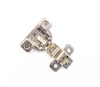 Picture of Salice 1 7/16" Overlay Dowel Mounting Hinge - (3 Cam) in Nickel for 106° Opening Angle