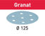 Picture of Abrasive sheet Granat STF D125/8 P360 GR/100